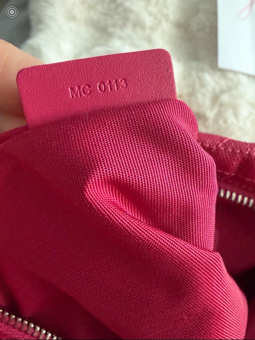 Dior Coated Canvas Cannage Panarea Quilted Clutch with authentication - Picture 6 of 11